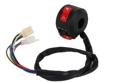 Lenkerarmatur links für Quad 50-125 ccm 4 Takt Ein-Aus Schalter E-Start